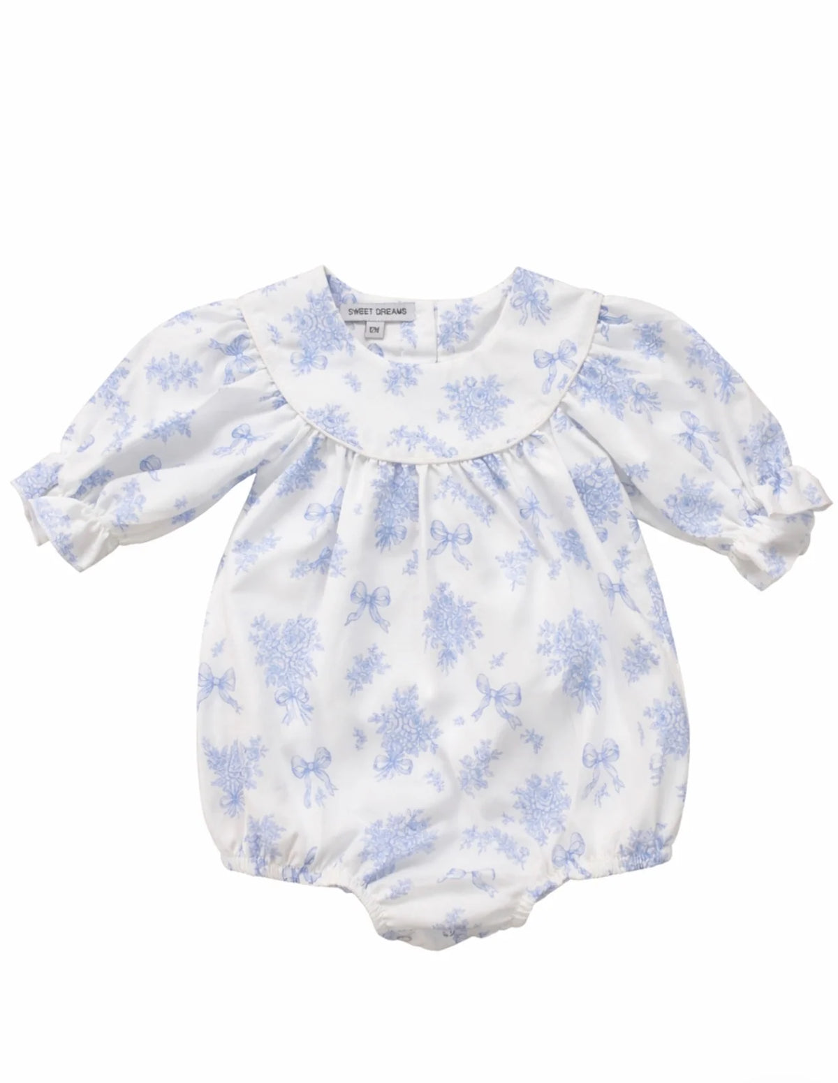 Evie Blue Floral Bubble