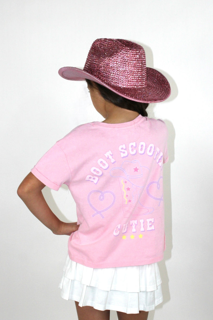 Boot Scootin’ Cutie Graphic Tee - Doodlebug's Children's Boutique