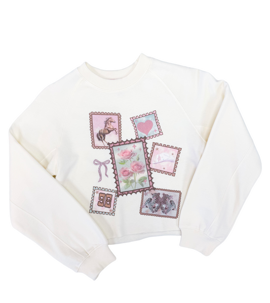 Trendy Stamps Sweatshirt
