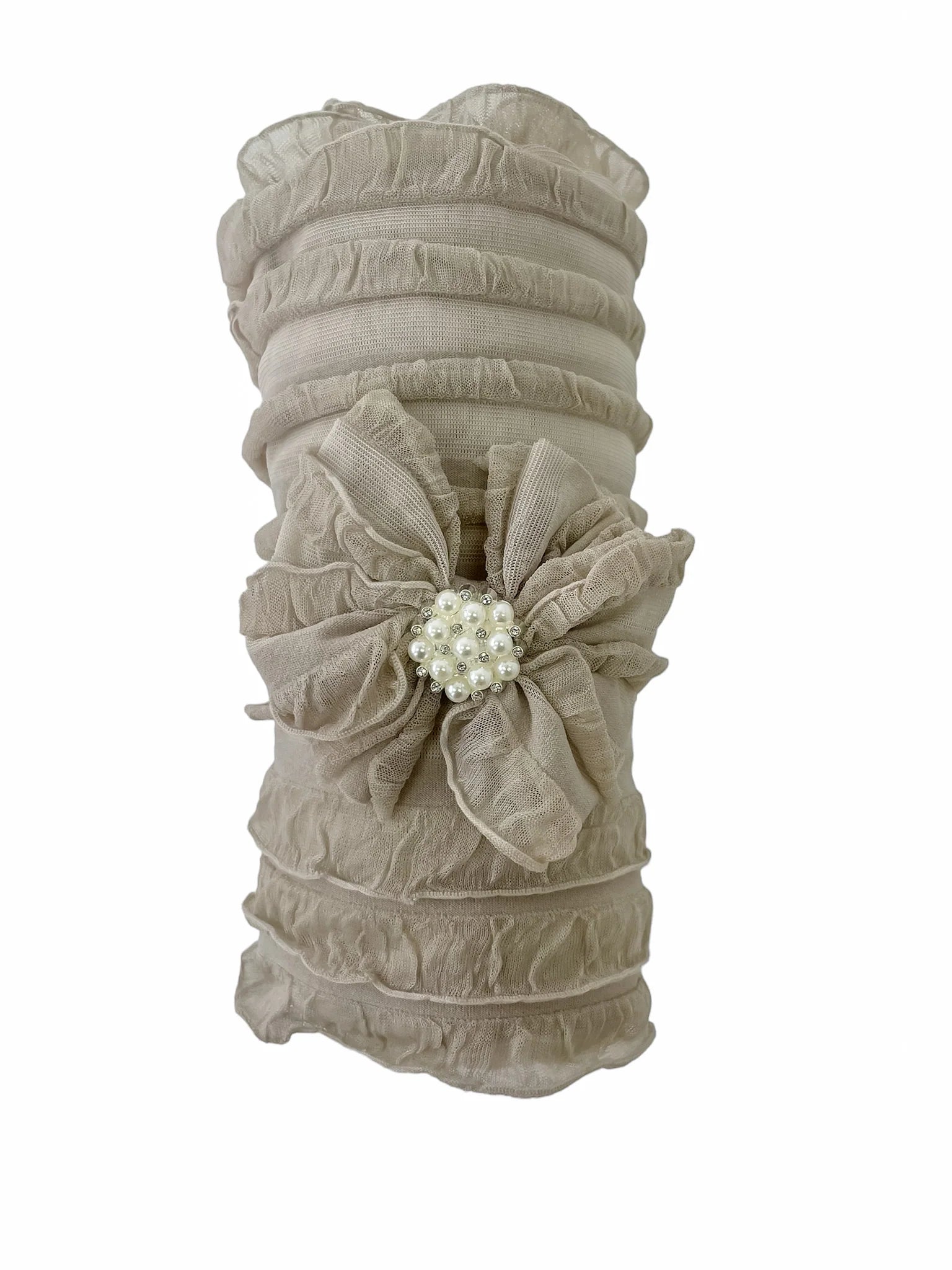 Swaddle Blanket & Mini Pearl Headband Set - Doodlebug's Children's Boutique