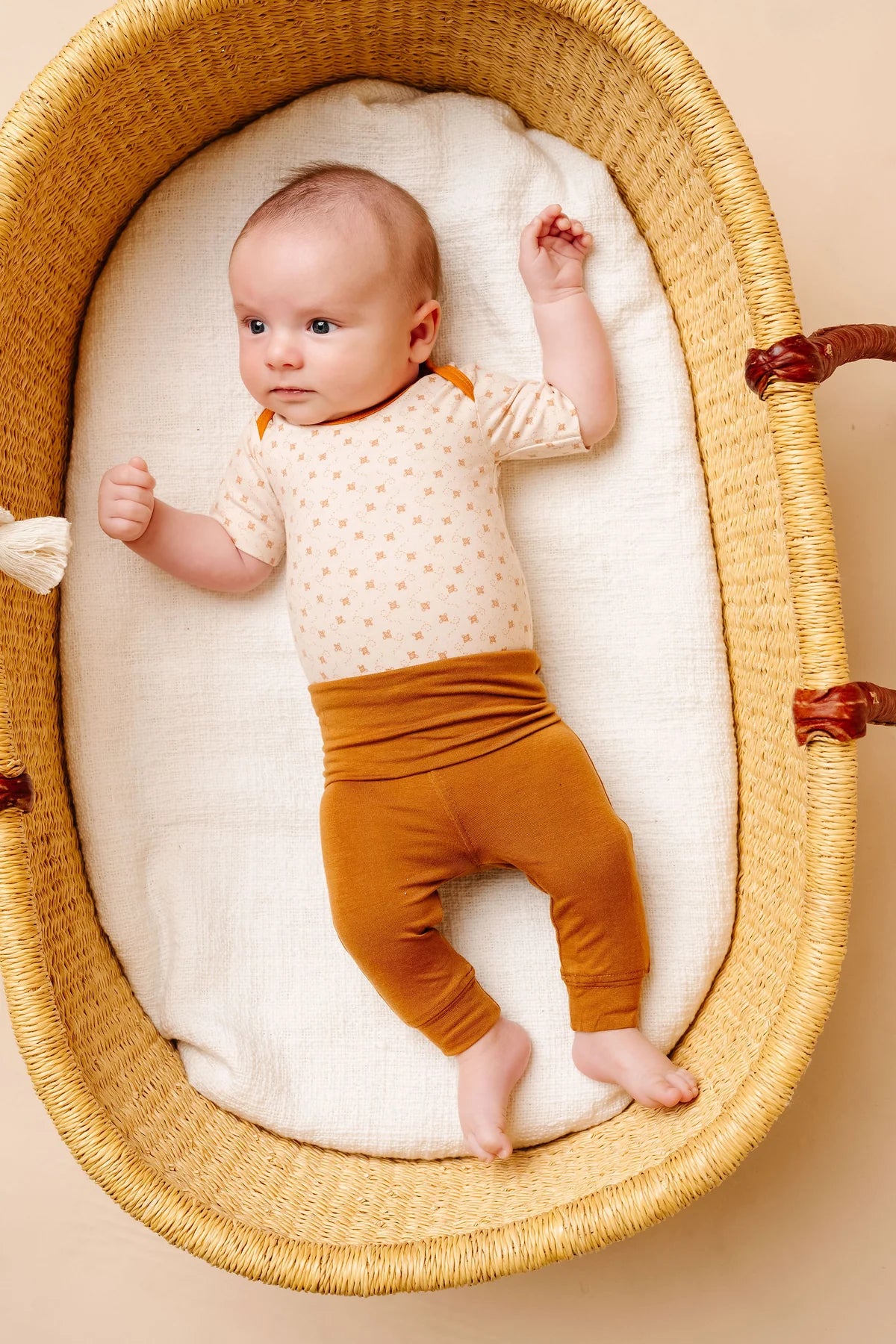 Camel Baby Pants  - Doodlebug's Children's Boutique