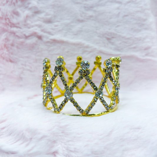 Gold Rhinestone Heirloom Crown - Doodlebug's Children's Boutique