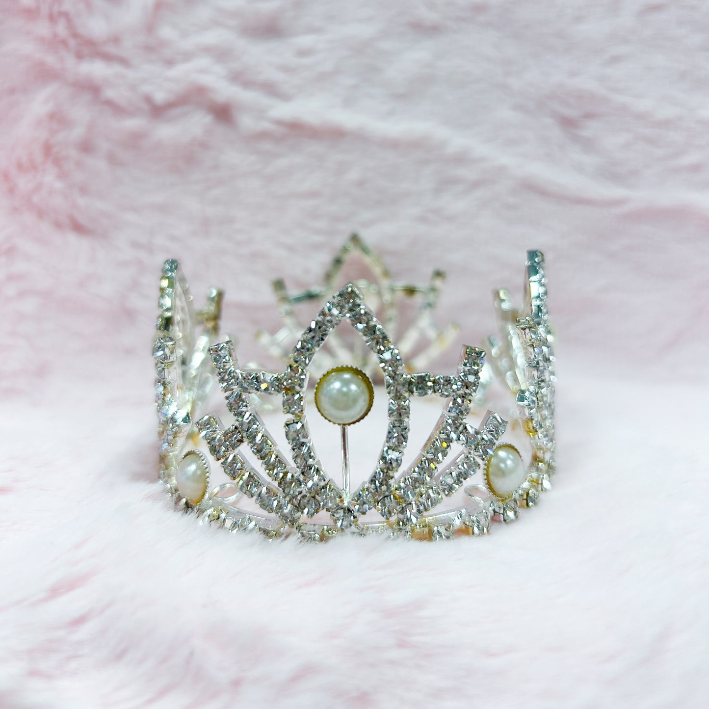 Pearl & Rhinestone Heirloom Crown - Doodlebug's Children's Boutique