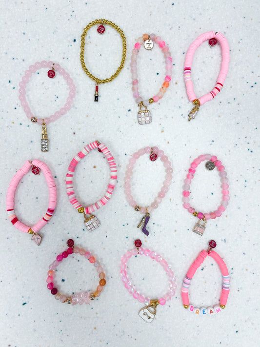 Girl World Stretch Bracelet - Doodlebug's Children's Boutique
