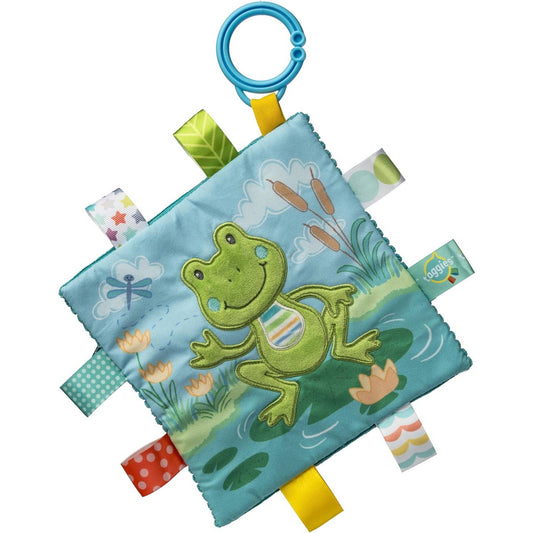 Taggies Peepers Frog Crinkle Me - Doodlebug's Children's Boutique