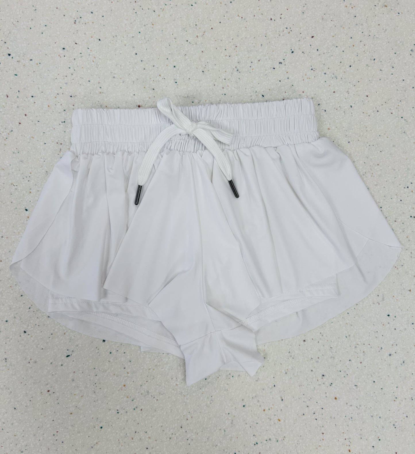 Butterfly Shorts in White - Doodlebug's Children's Boutique