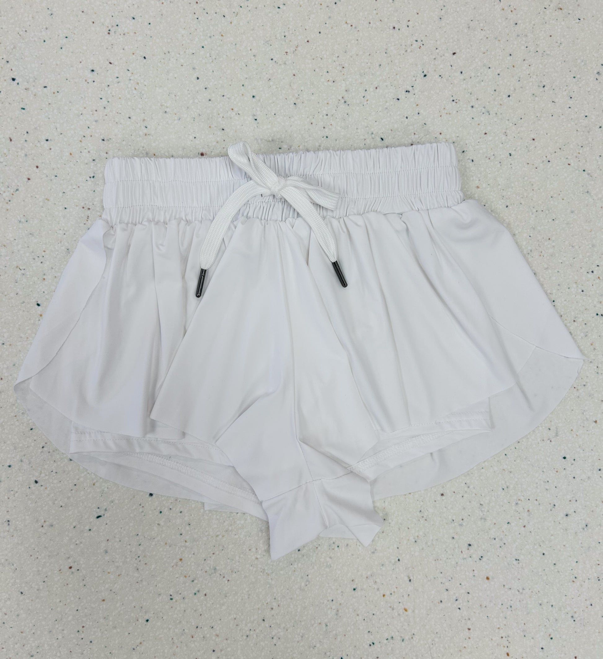 Butterfly Shorts in White - Doodlebug's Children's Boutique
