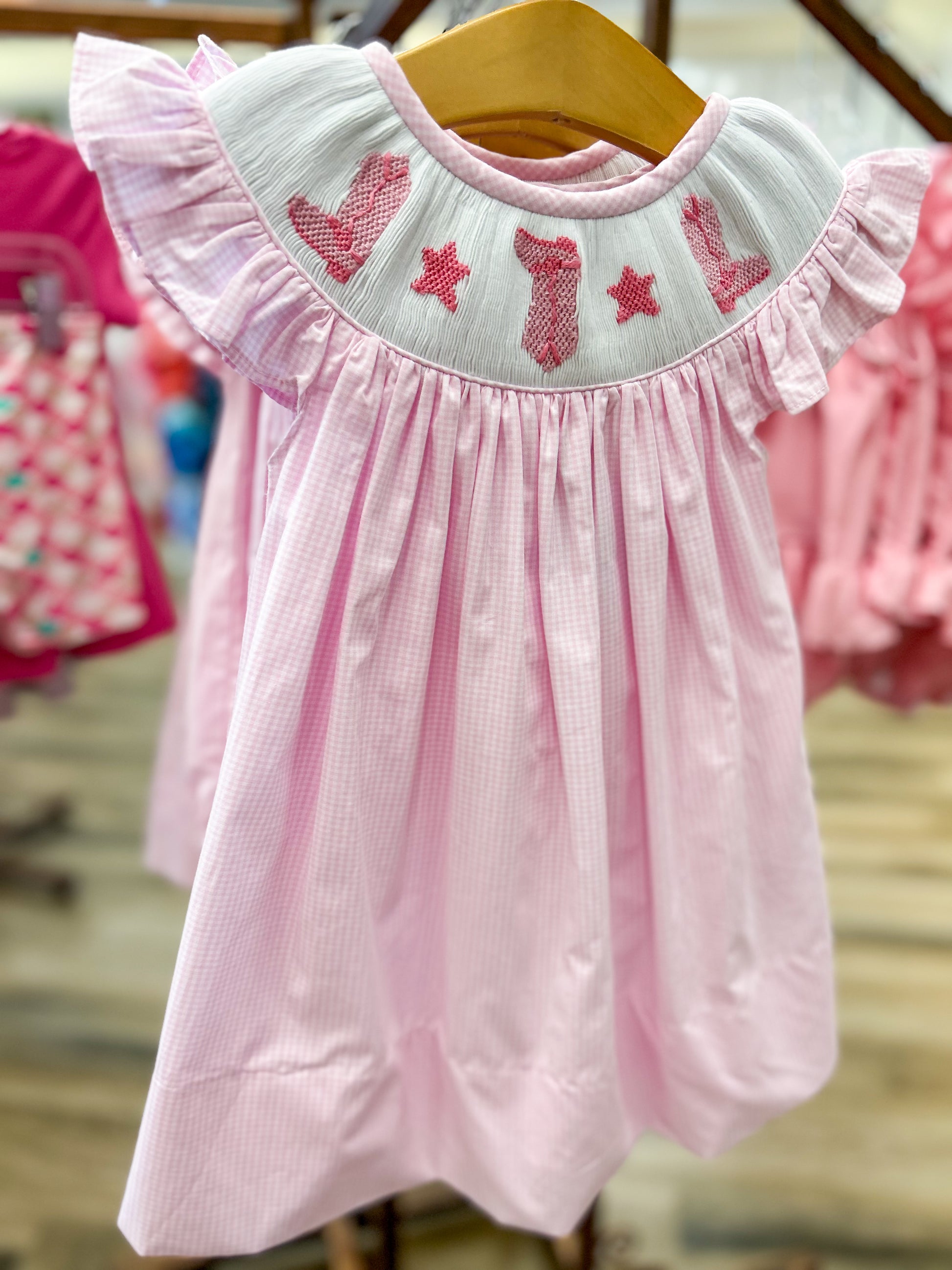 Cowgirl Dress  - Doodlebug's Children's Boutique