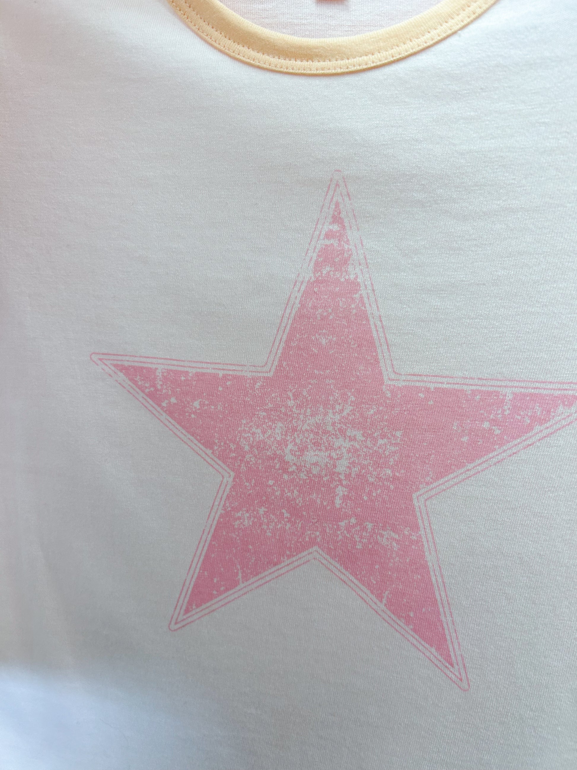 Distressed Star Ringer Tee  - Doodlebug's Children's Boutique