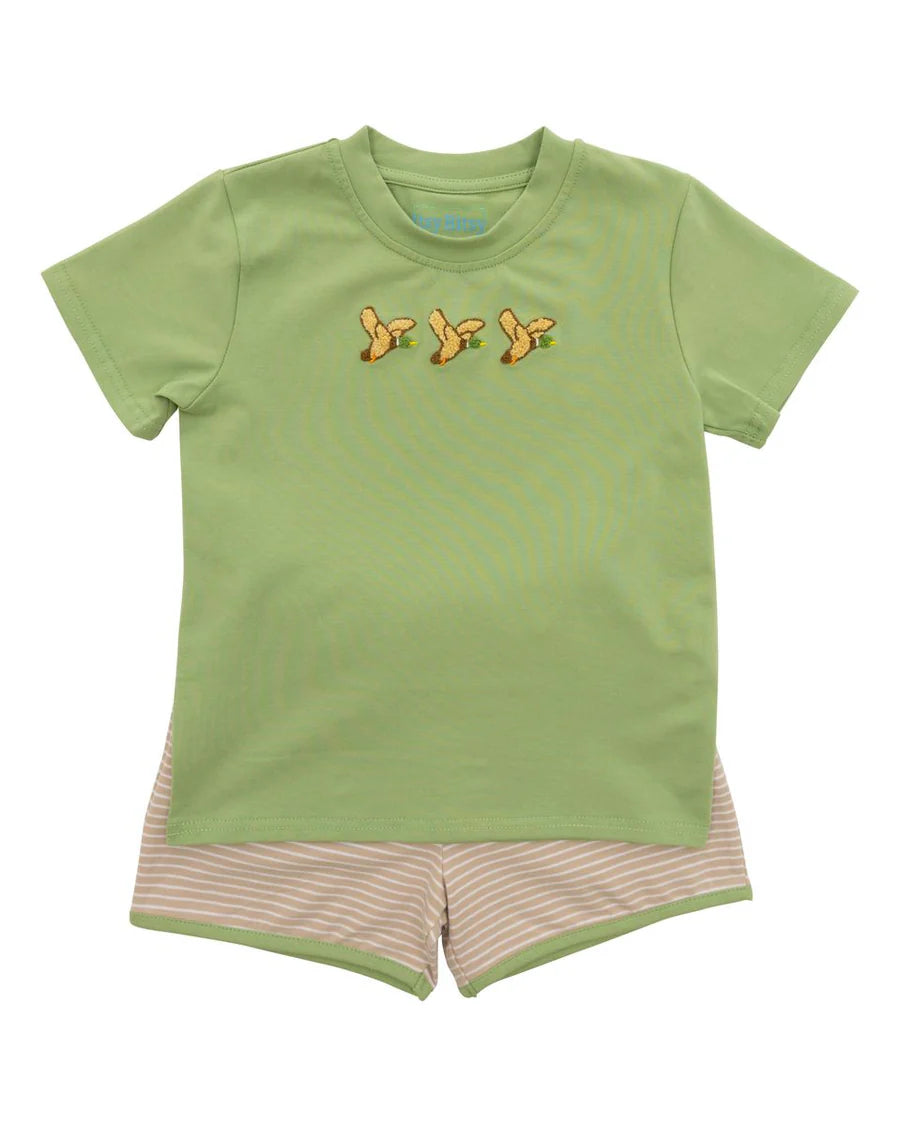 Mallard Short Set - Doodlebug's Children's Boutique