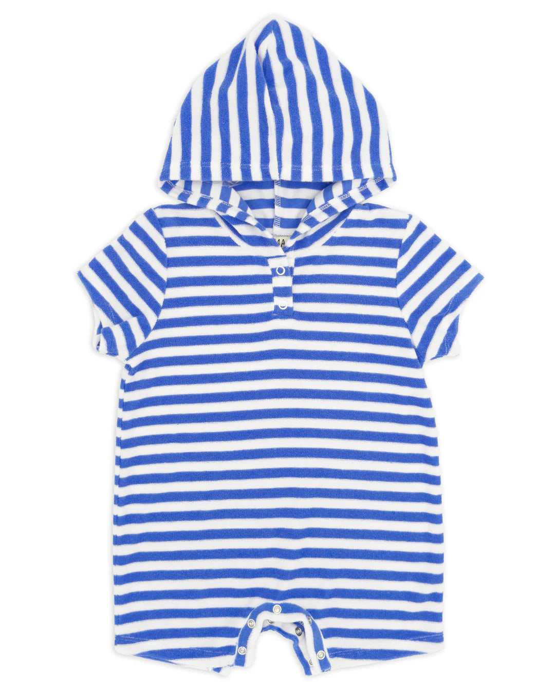 Marina Blue Finn Romper - Doodlebug's Children's Boutique