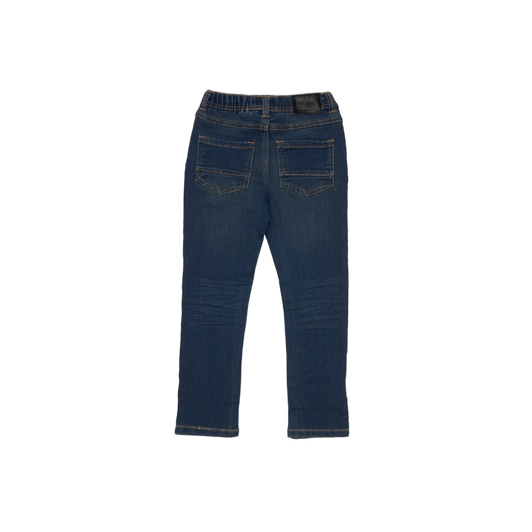 Cairo Indigo Wash City Skinny Slim Fit Jeans  - Doodlebug's Children's Boutique