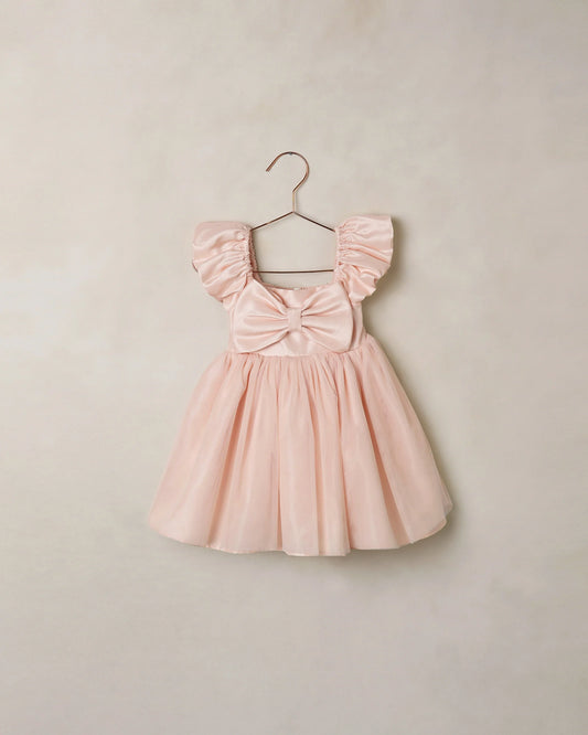 Madeline Dress in Blush - Doodlebug's Children's Boutique