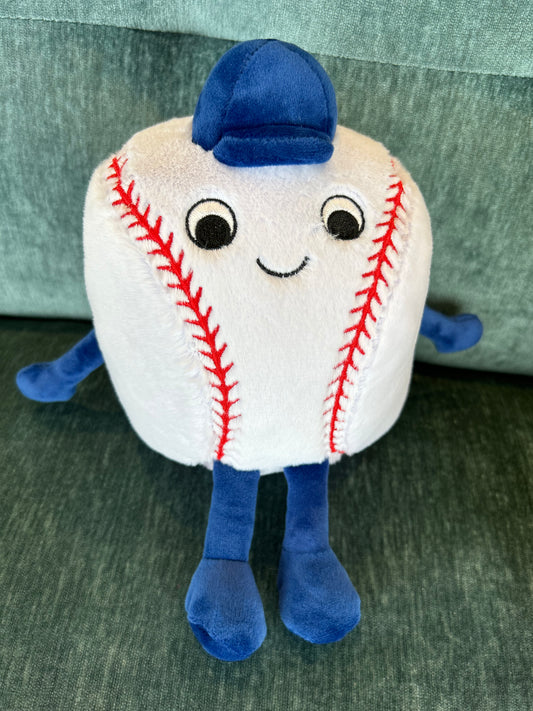 Baseball Buddy Mini Plush  - Doodlebug's Children's Boutique