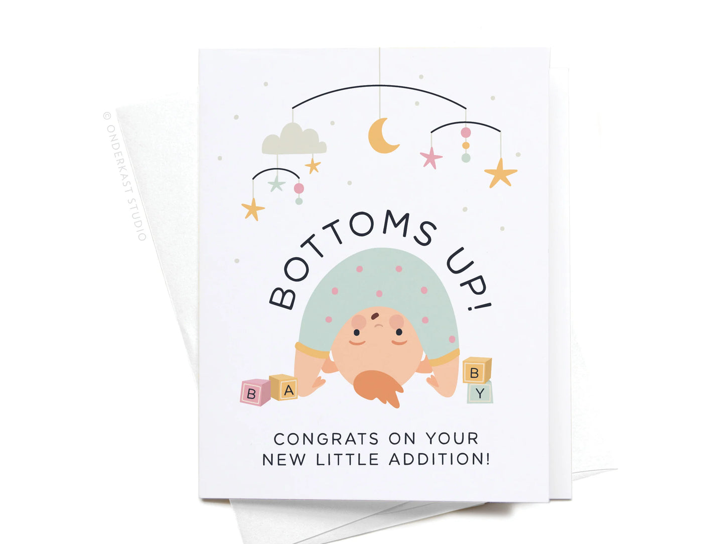 Bottoms Up Greeting Card  - Doodlebug's Children's Boutique