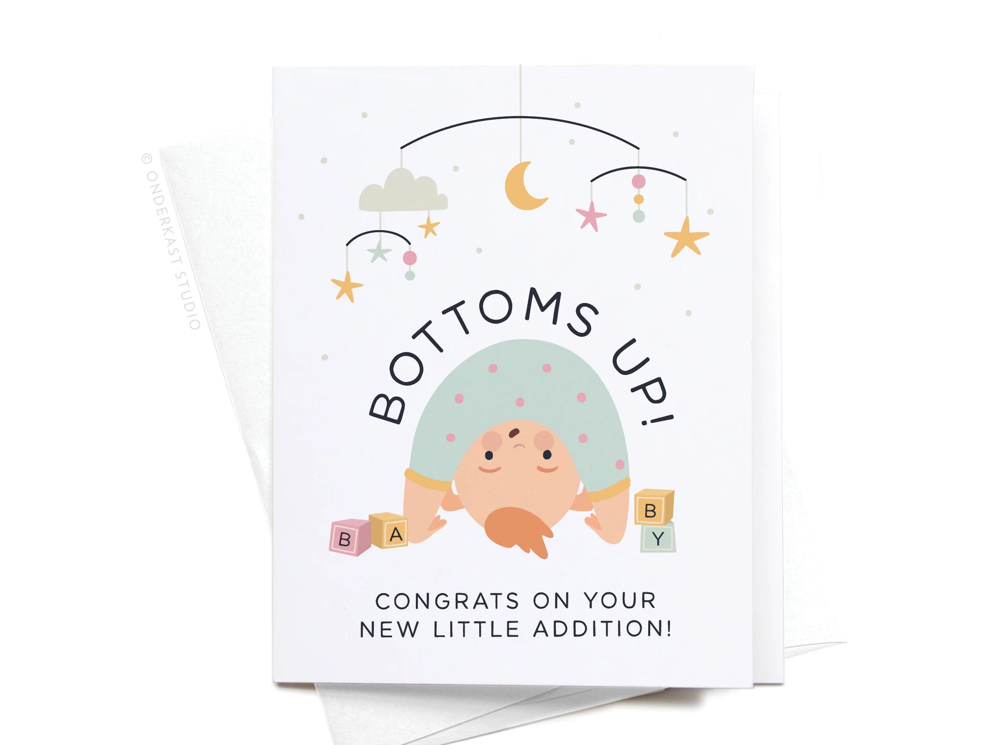 Bottoms Up Greeting Card  - Doodlebug's Children's Boutique