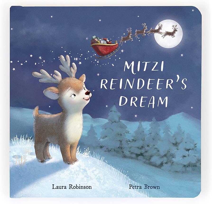 Mitzi Reindeer's Dream Book  - Doodlebug's Children's Boutique