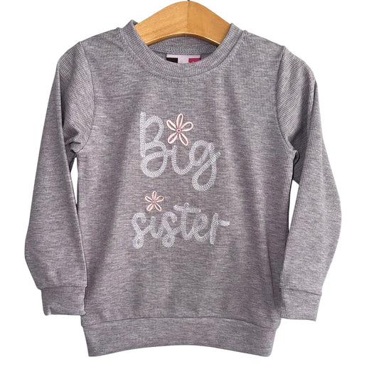 Big Sister Sweatshirt - Doodlebug's Children's Boutique