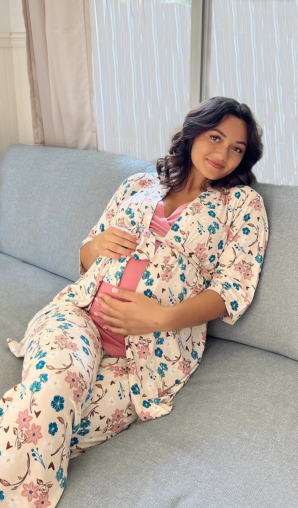 Magnolia Women's Robe - Doodlebug's Children's Boutique