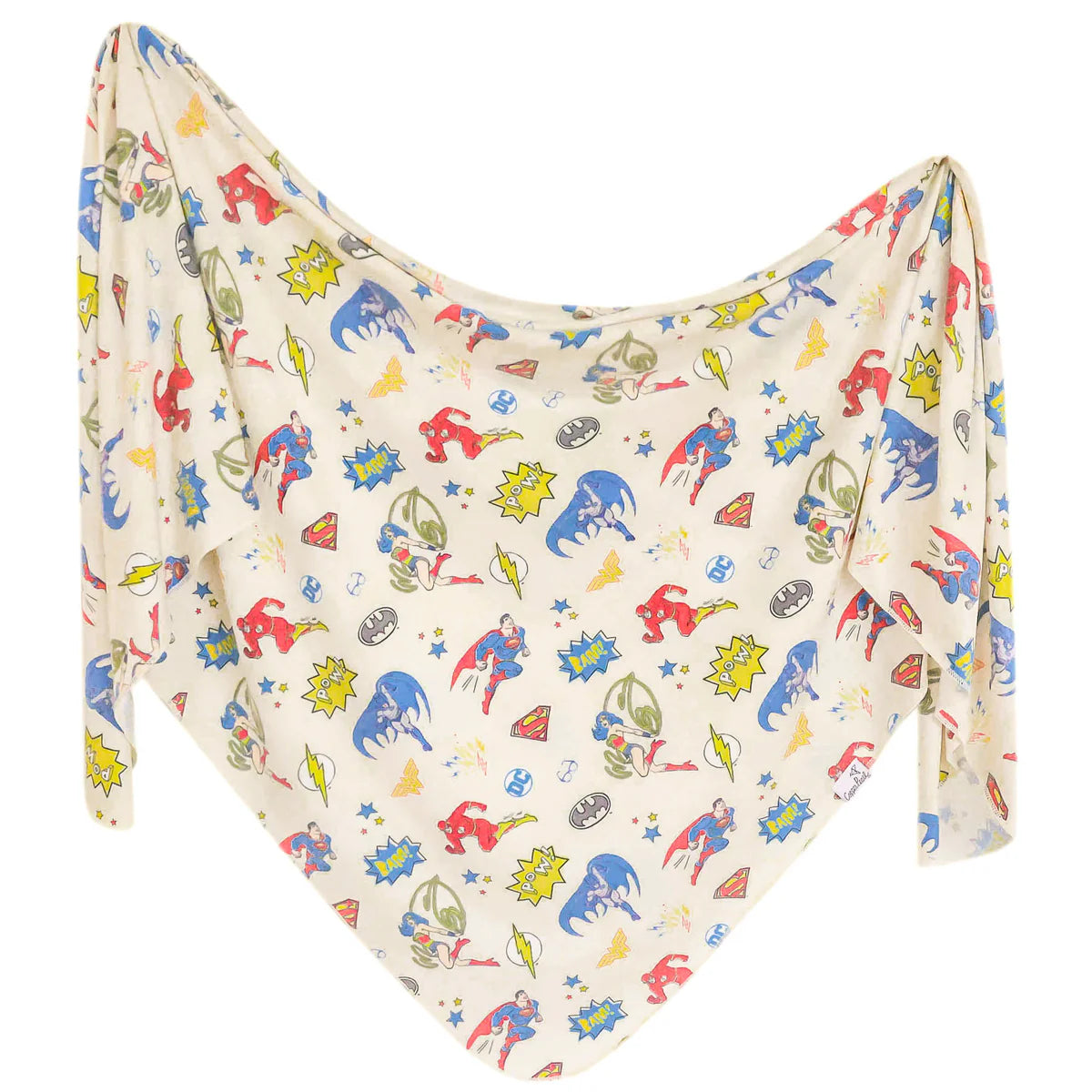 Justice League Swaddle Blanket - Doodlebug's Children's Boutique