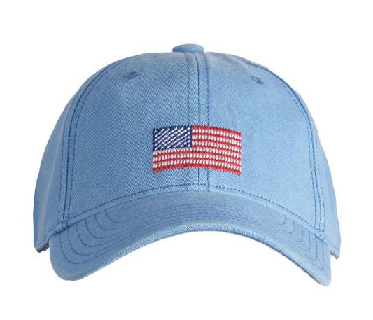 Blue American Flag Hat  - Doodlebug's Children's Boutique