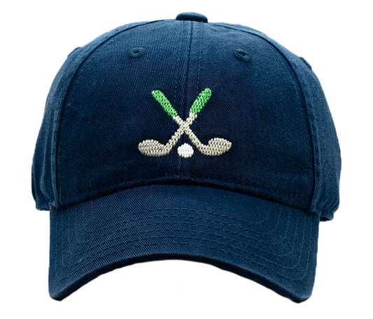 Navy Golf Hat  - Doodlebug's Children's Boutique