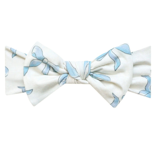 Daphne Knit Headband Bow - Doodlebug's Children's Boutique
