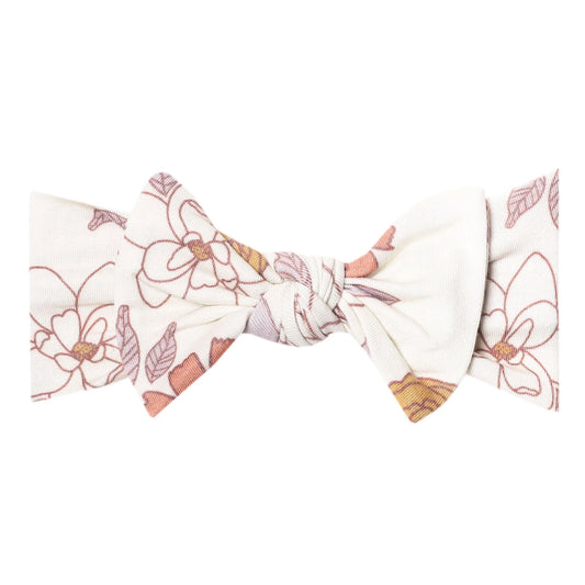 Ferra Knit Headband Bow - Doodlebug's Children's Boutique