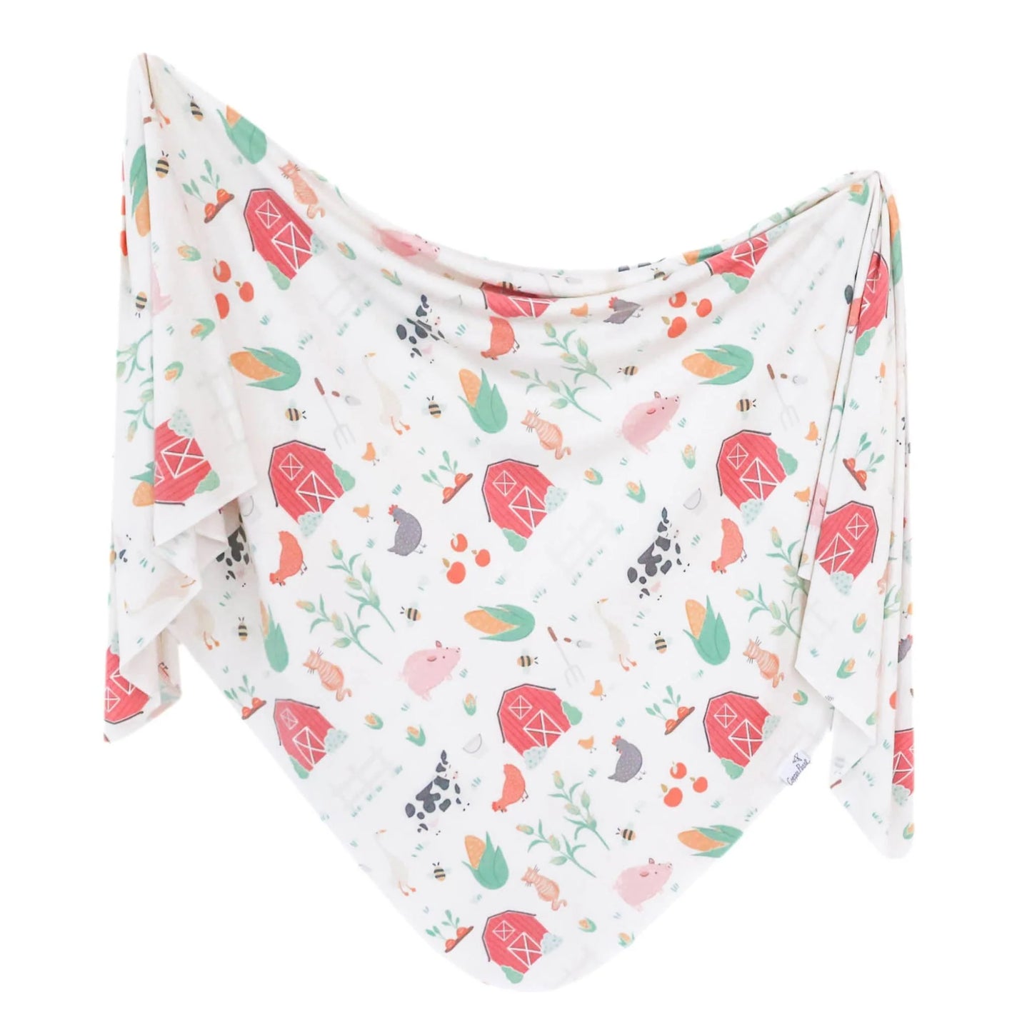 Farmstead Swaddle Blanket - Doodlebug's Children's Boutique