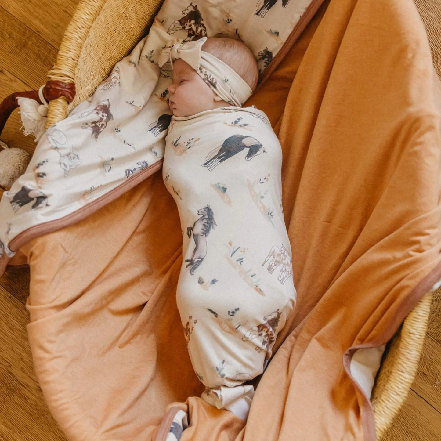 Montana Swaddle Blanket - Doodlebug's Children's Boutique