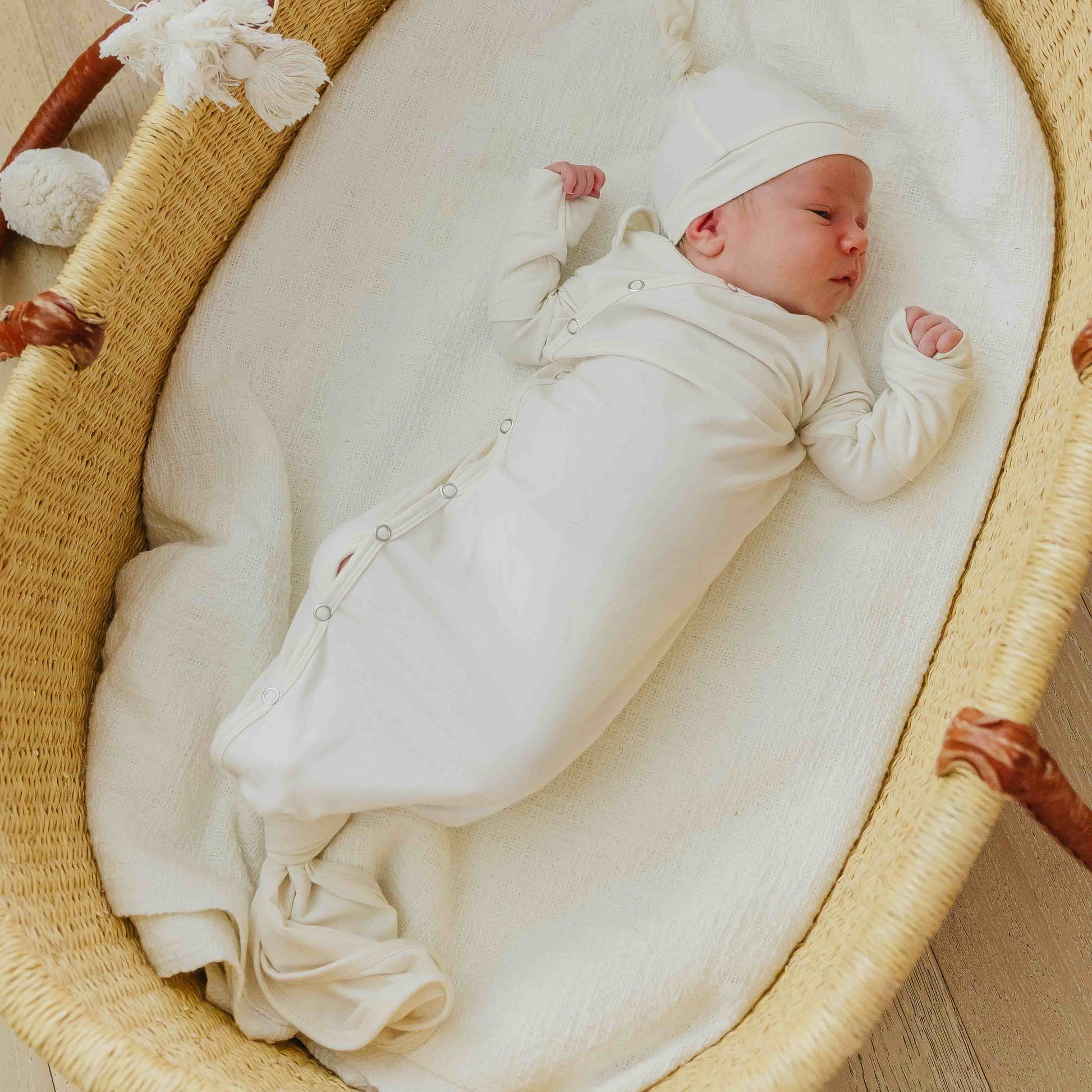 Cru Knotted Gown - Doodlebug's Children's Boutique