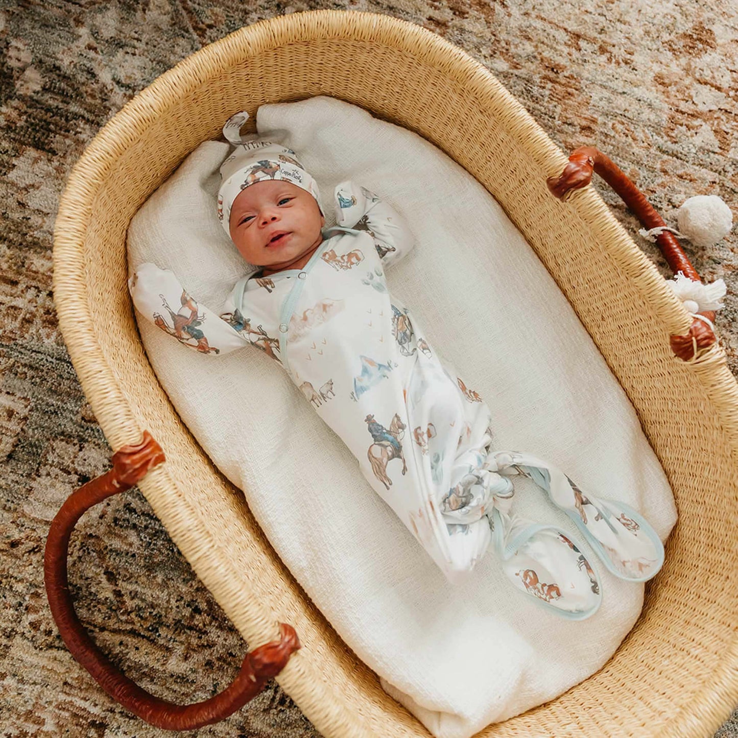 Boone Knotted Gown - Doodlebug's Children's Boutique