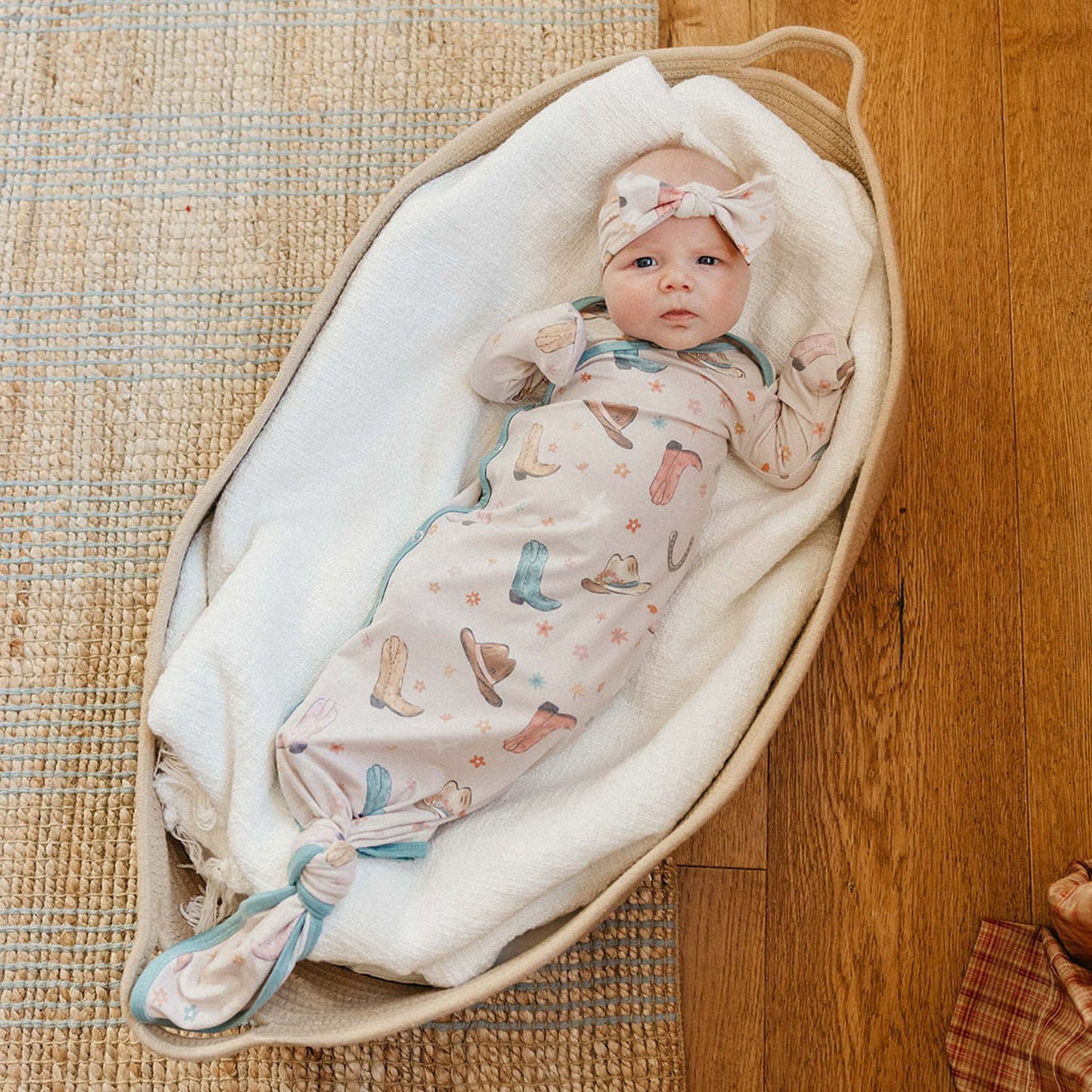 Cheyenne Knotted Gown - Doodlebug's Children's Boutique