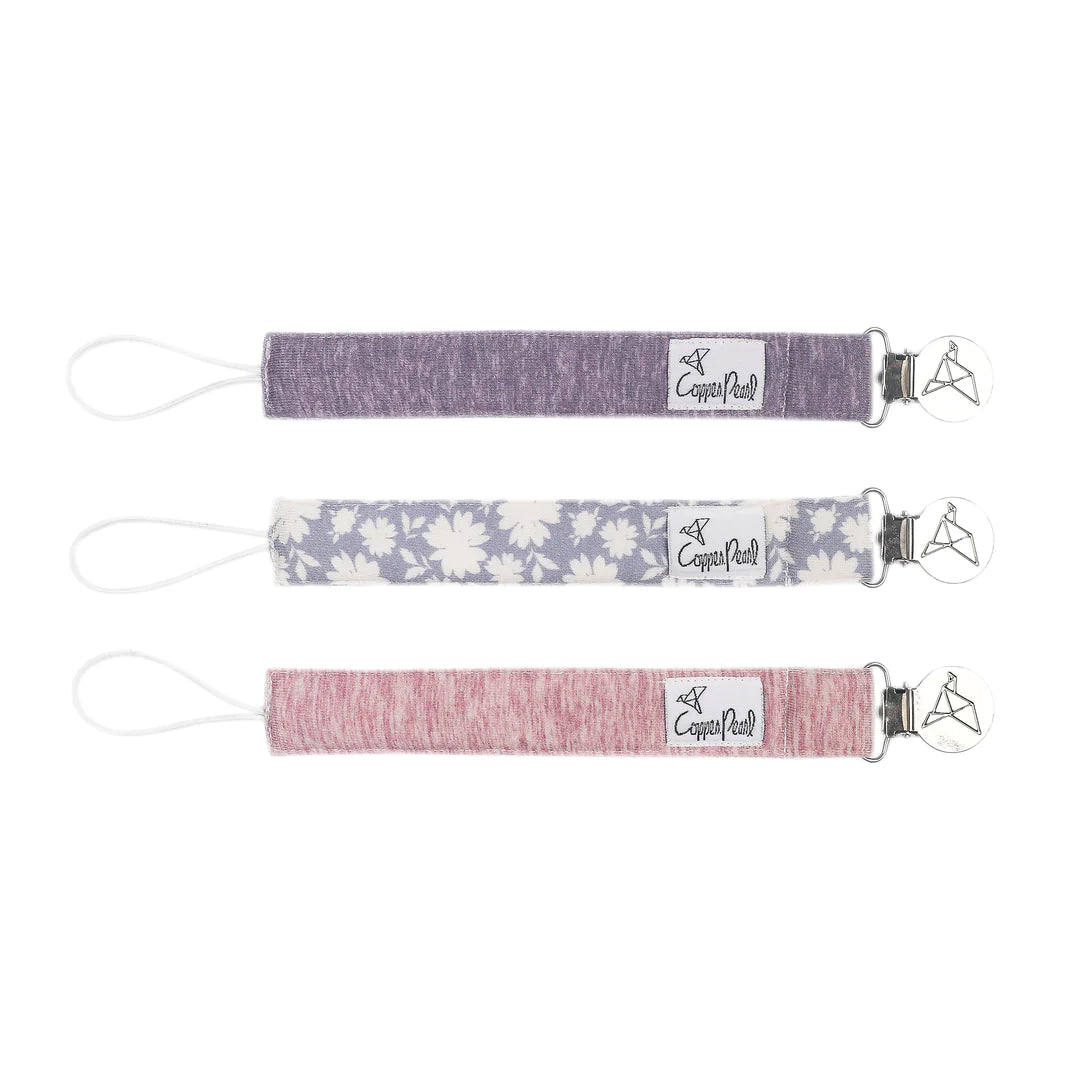 Lacie Binky Clip Set  - Doodlebug's Children's Boutique