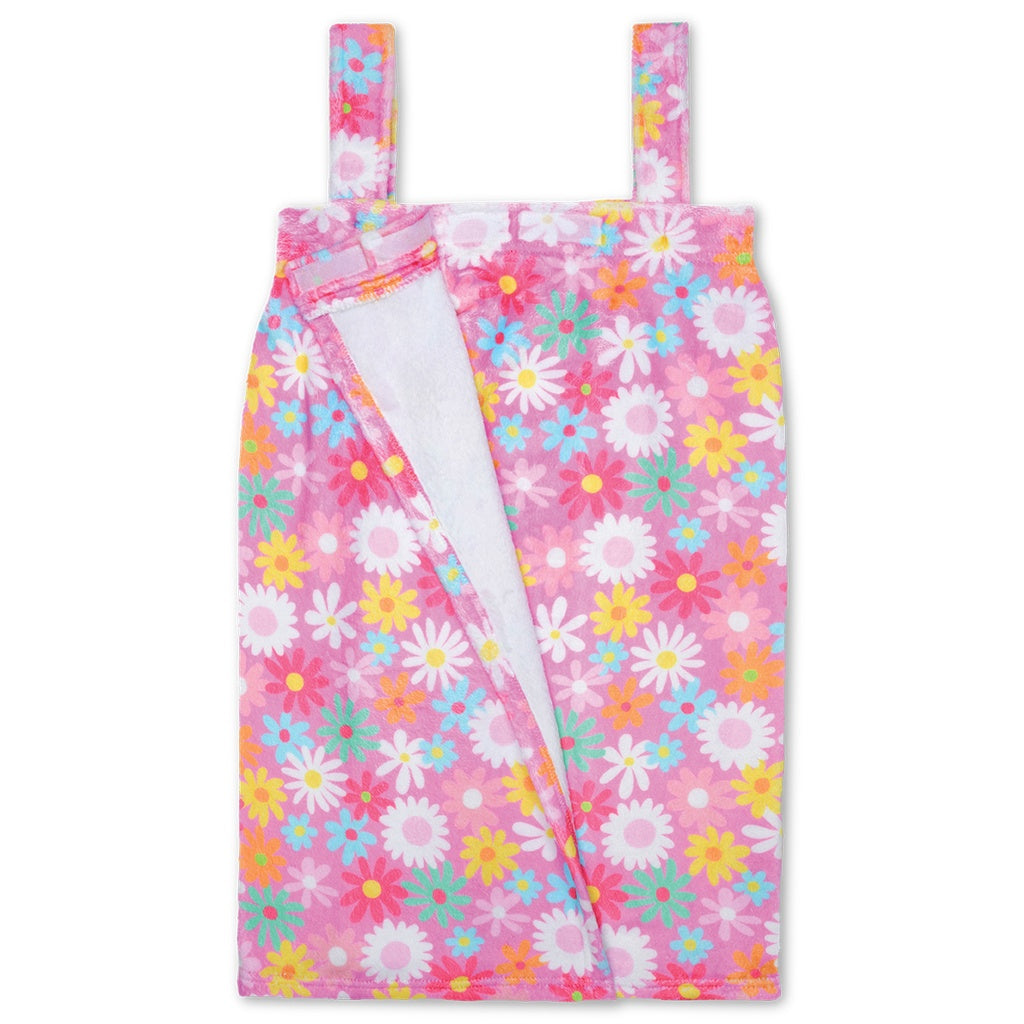 Lovely Leslie Plush Spa Wrap  - Doodlebug's Children's Boutique