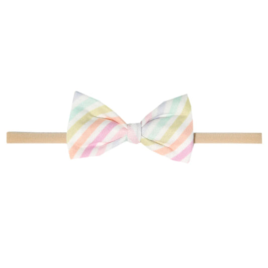 Lucky Bowtie Nylon Bow  - Doodlebug's Children's Boutique