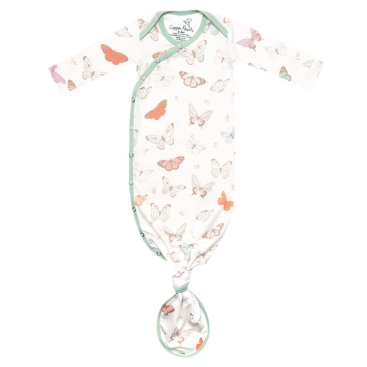Luna Knotted Gown - Doodlebug's Children's Boutique