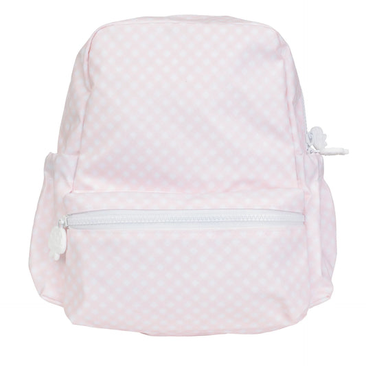 Pink Gingham Small Backpack - Doodlebug's Children's Boutique