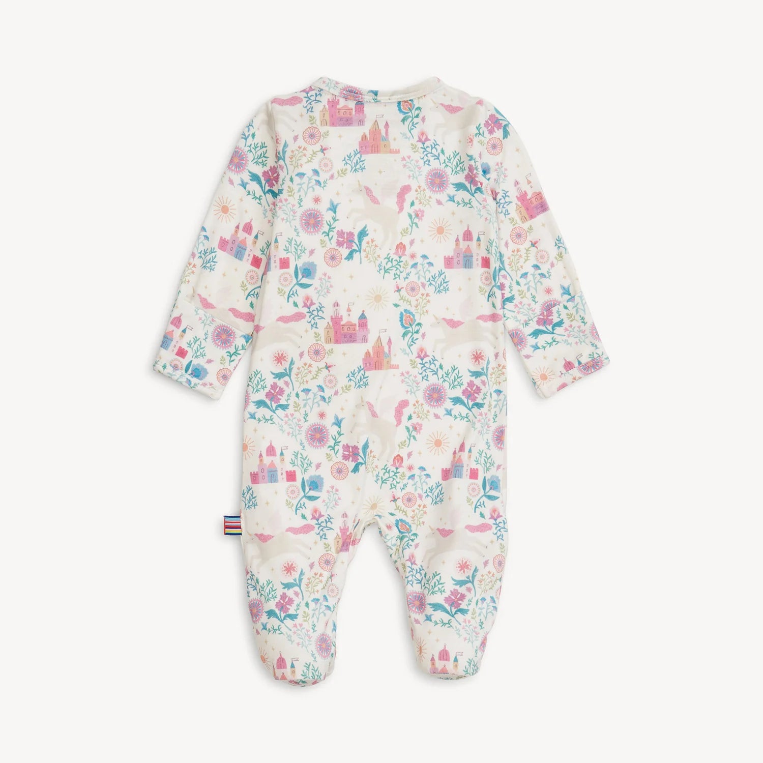 Tail of Magic Modal Magnetic Ruffle Footie - Doodlebug's Children's Boutique