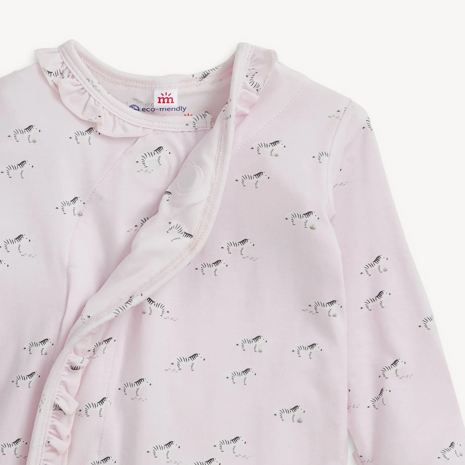 Pink Savannah Plains Modal Magnetic Sleeper Gown + Hat Set - Doodlebug's Children's Boutique