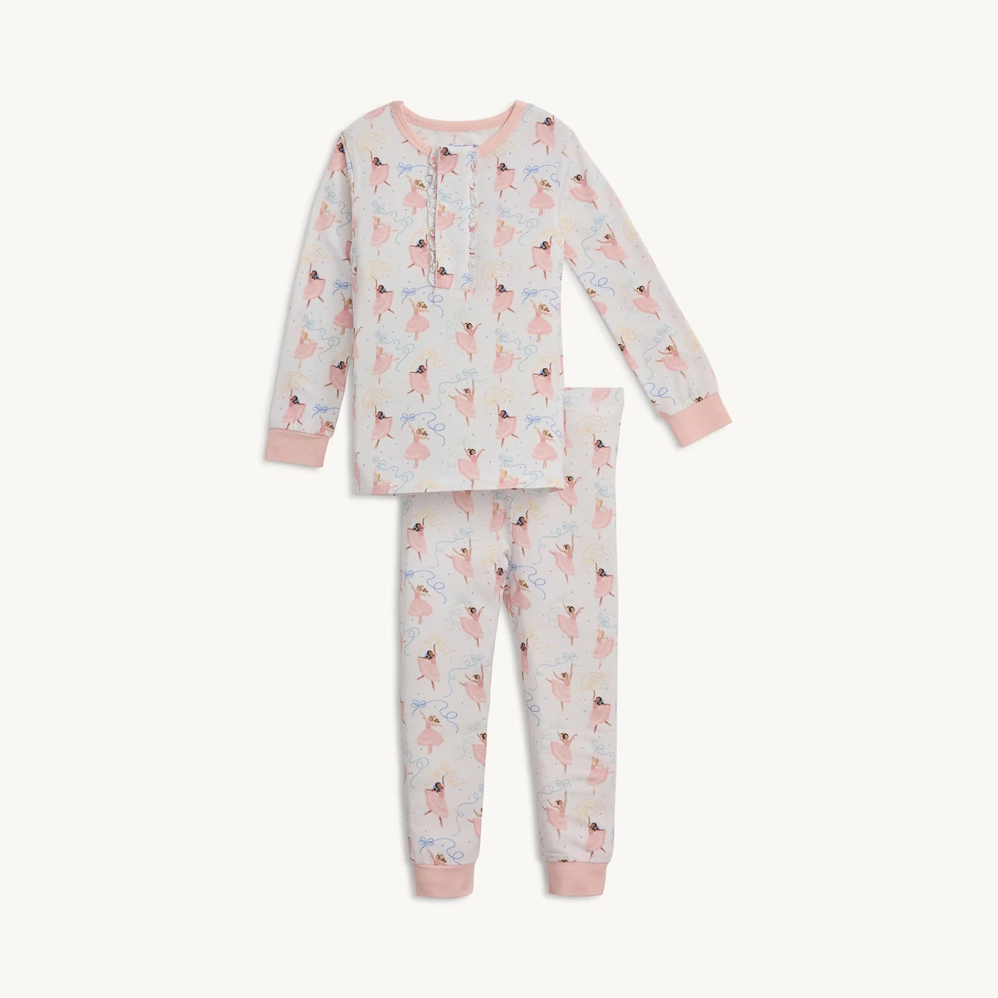 Pretty Plies Modal Magnetic 2 Piece Pajama Set - Doodlebug's Children's Boutique