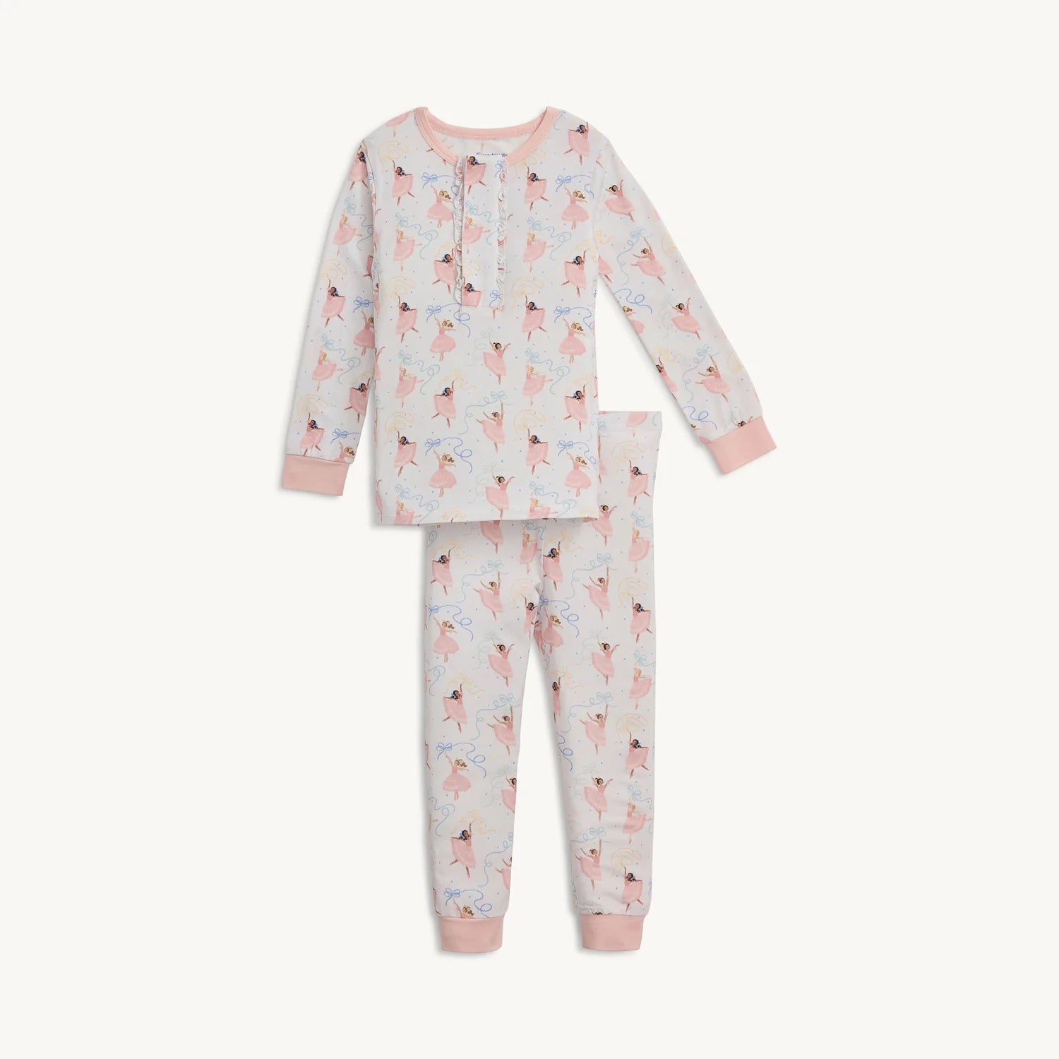 Pretty Plies Modal Magnetic 2 Piece Pajama Set - Doodlebug's Children's Boutique