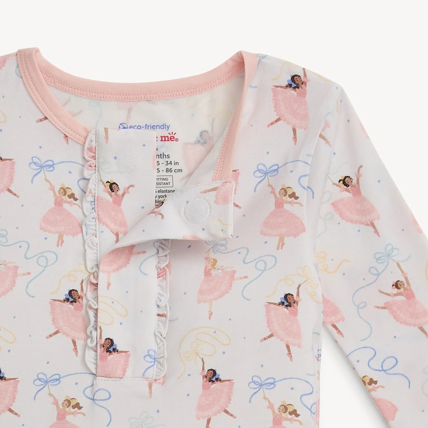 Pretty Plies Modal Magnetic 2 Piece Pajama Set - Doodlebug's Children's Boutique