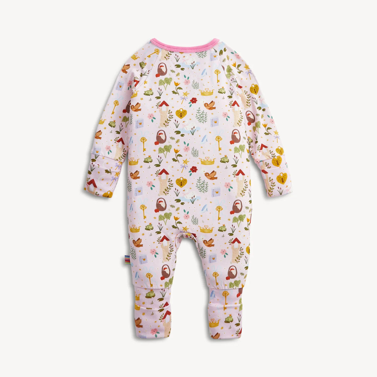 Fairytale Era Modal Magnetic Coverall - Doodlebug's Children's Boutique