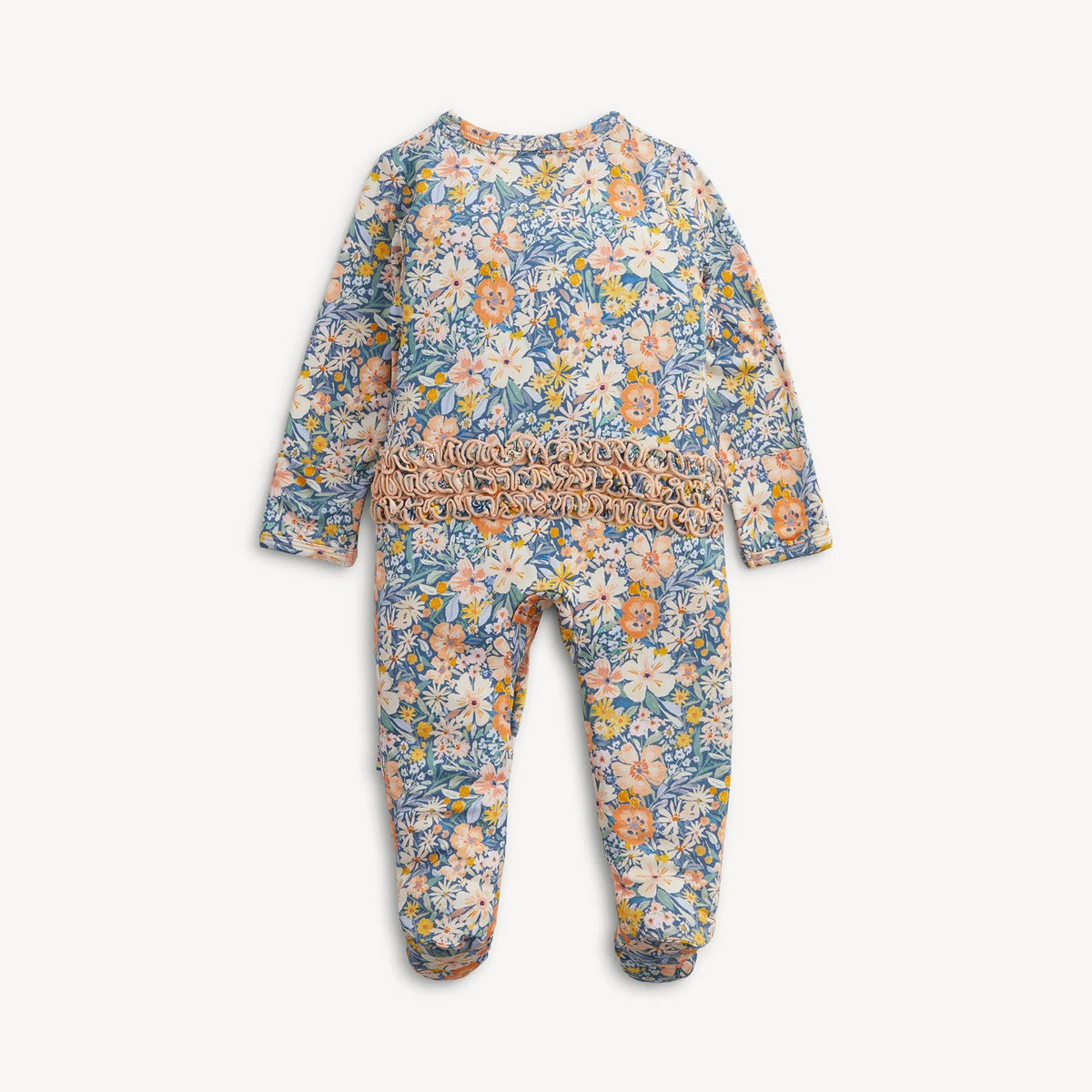 Flora Modal Magnetic Footie - Doodlebug's Children's Boutique