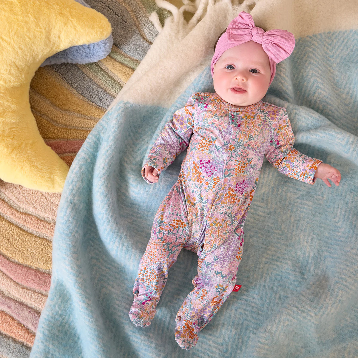 Arabella Modal Magnetic Footie - Doodlebug's Children's Boutique