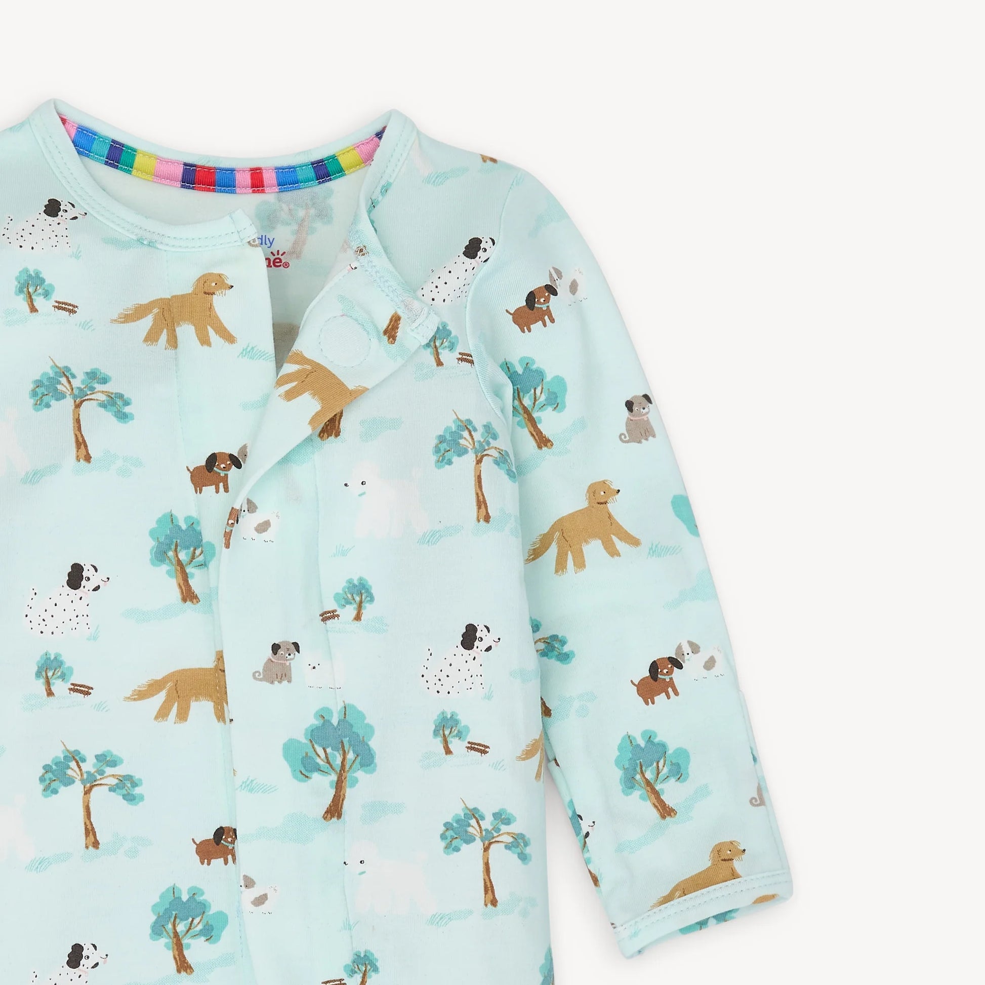 Central Bark Modal Magnetic Footie - Doodlebug's Children's Boutique