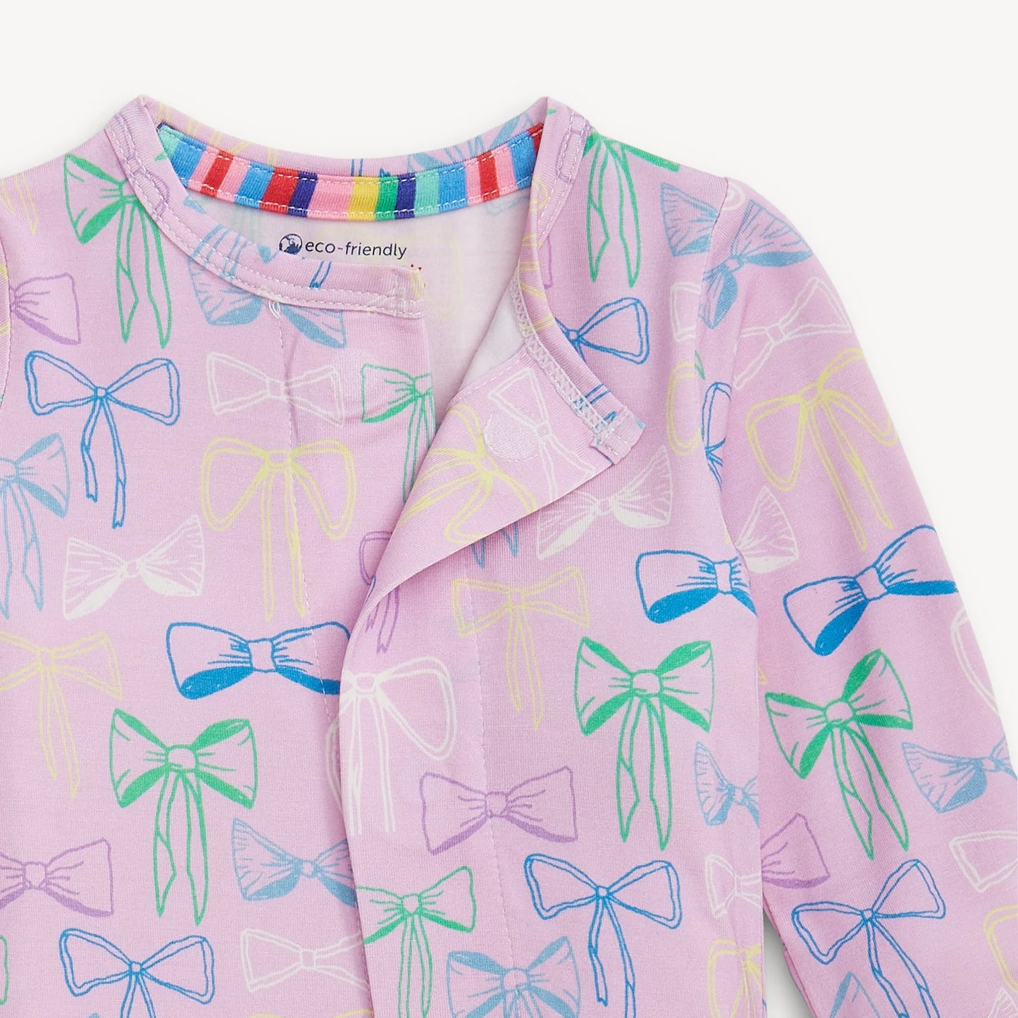 Take a Bow Modal Magnetic Footie - Doodlebug's Children's Boutique