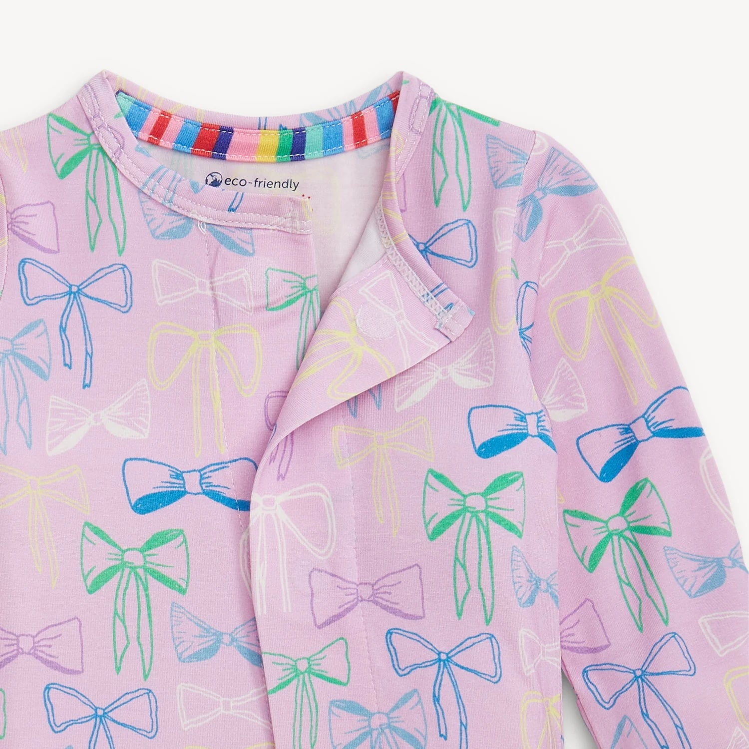 Take a Bow Modal Magnetic Footie - Doodlebug's Children's Boutique