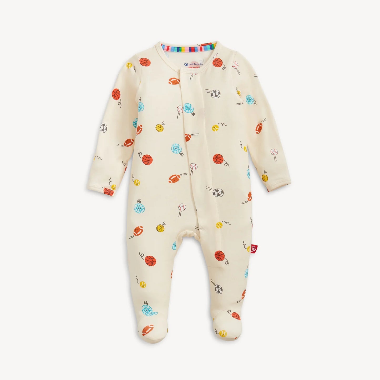 Little Baller Modal Magnetic Footie - Doodlebug's Children's Boutique